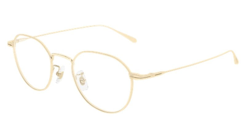 Montblanc MB0476OA occhiali da vista panto uomo oro full rim — Infinity Vision