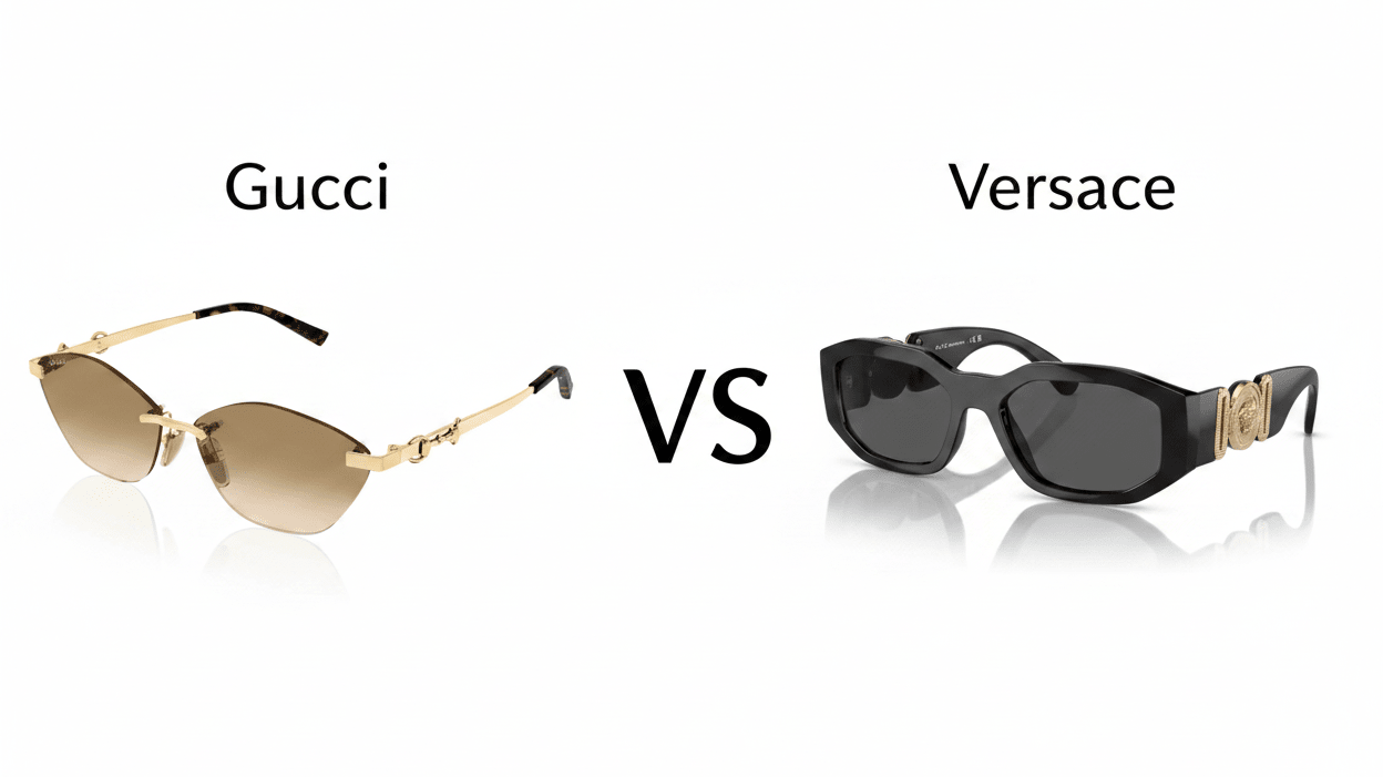Occhiali Gucci vs Versace: quale scegliere? - VisionOttica Infinity