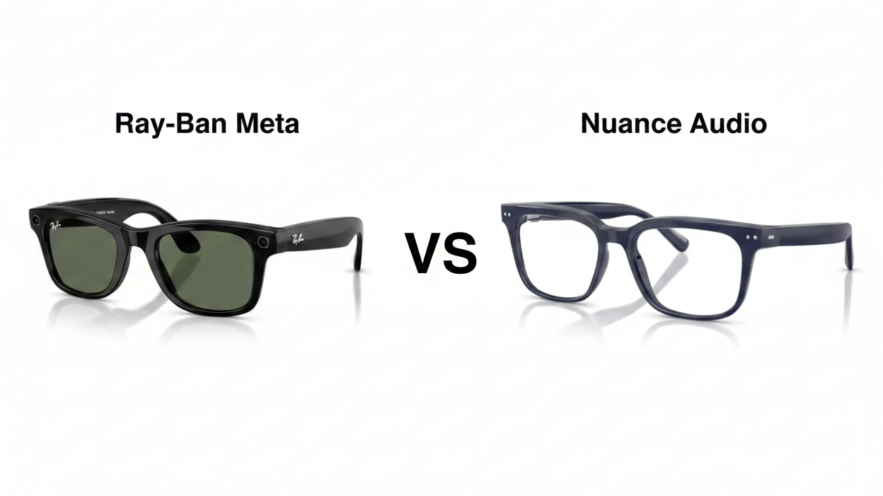 Occhiali smart: Ray-Ban Meta vs Nuance Audio a confronto