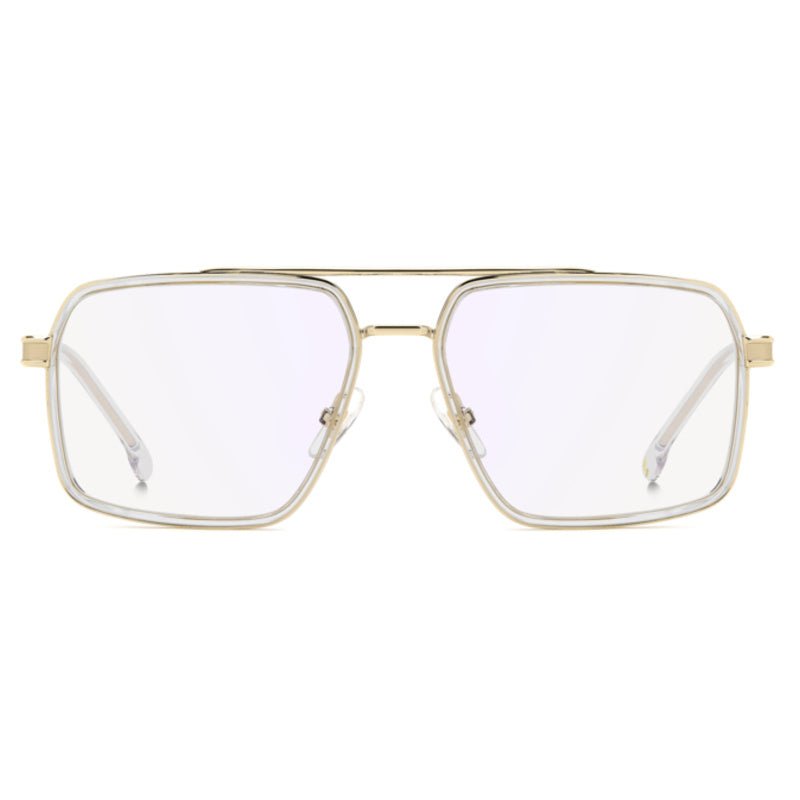 Carrera - Carrera 1146 REJ – Occhiali da Vista Uomo Navigator Doppio Ponte Oro Cristallo Trasparente - occhiali da vista