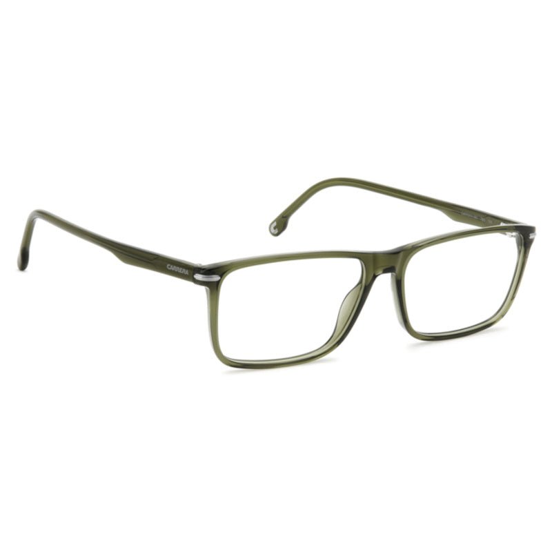 Carrera - Carrera 382 TBO – Occhiali da Vista Uomo Rettangolari Verde Oliva Trasparente Dettagli Argento - occhiali da vista
