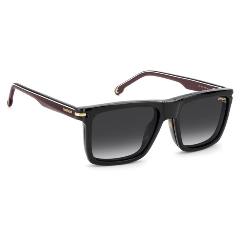Carrera - Carrera CA 387/C 086 – Occhiali da Vista Uomo Navigator Avana Tartarugato con Clip - On Solare Magnetico - occhiali da vista