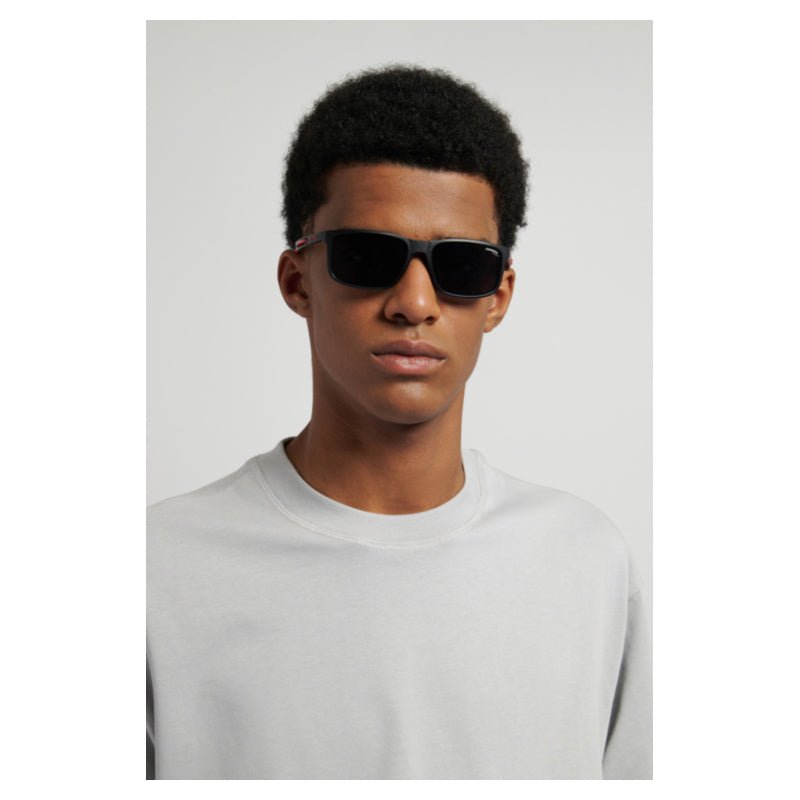 Carrera - Carrera CA 8933/C 807 – Occhiali da Sole Uomo Sportivi Polarizzati Nero Total Black - occhiali da vista