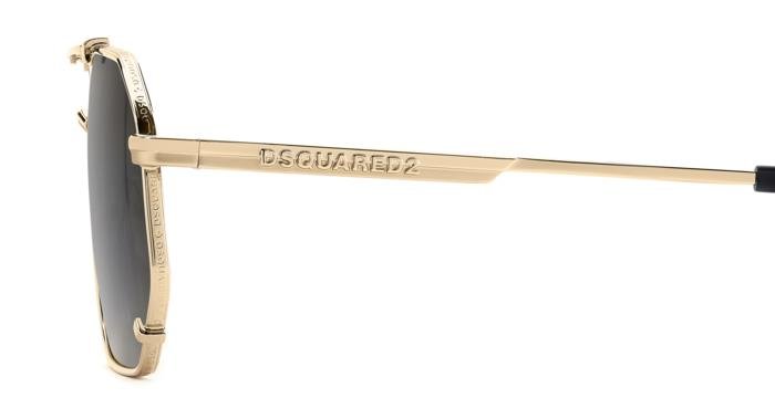 DSQUARED2 - Dsquared2 D2 0175/S 000/9O Rose Gold | Geometric Luxury Frame -
