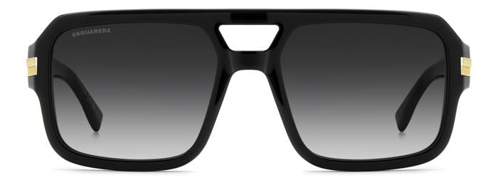 DSQUARED2 - Dsquared2 D2 0197/S 807/9O Black | Bold Urban Square -