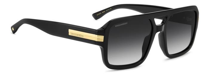 DSQUARED2 - Dsquared2 D2 0197/S 807/9O Black | Bold Urban Square -