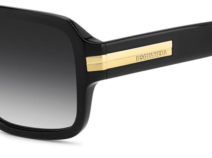 DSQUARED2 - Dsquared2 D2 0197/S 807/9O Black | Bold Urban Square -