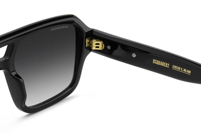 DSQUARED2 - Dsquared2 D2 0197/S 807/9O Black | Bold Urban Square -