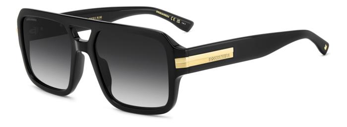 DSQUARED2 - Dsquared2 D2 0197/S 807/9O Black | Bold Urban Square -