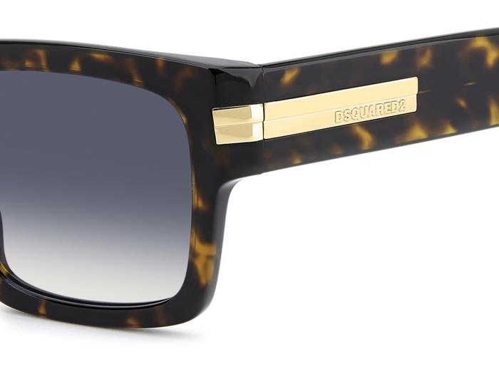 DSQUARED2 - Dsquared2 D2 0198/S 086/08 Havana | Bold Square Havana Style -