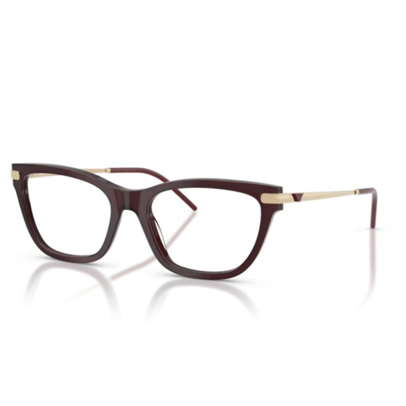 Emporio Armani - Emporio Armani EA3262 6265 – Occhiali da Vista Donna Cat-Eye Bordeaux - occhiali da vista