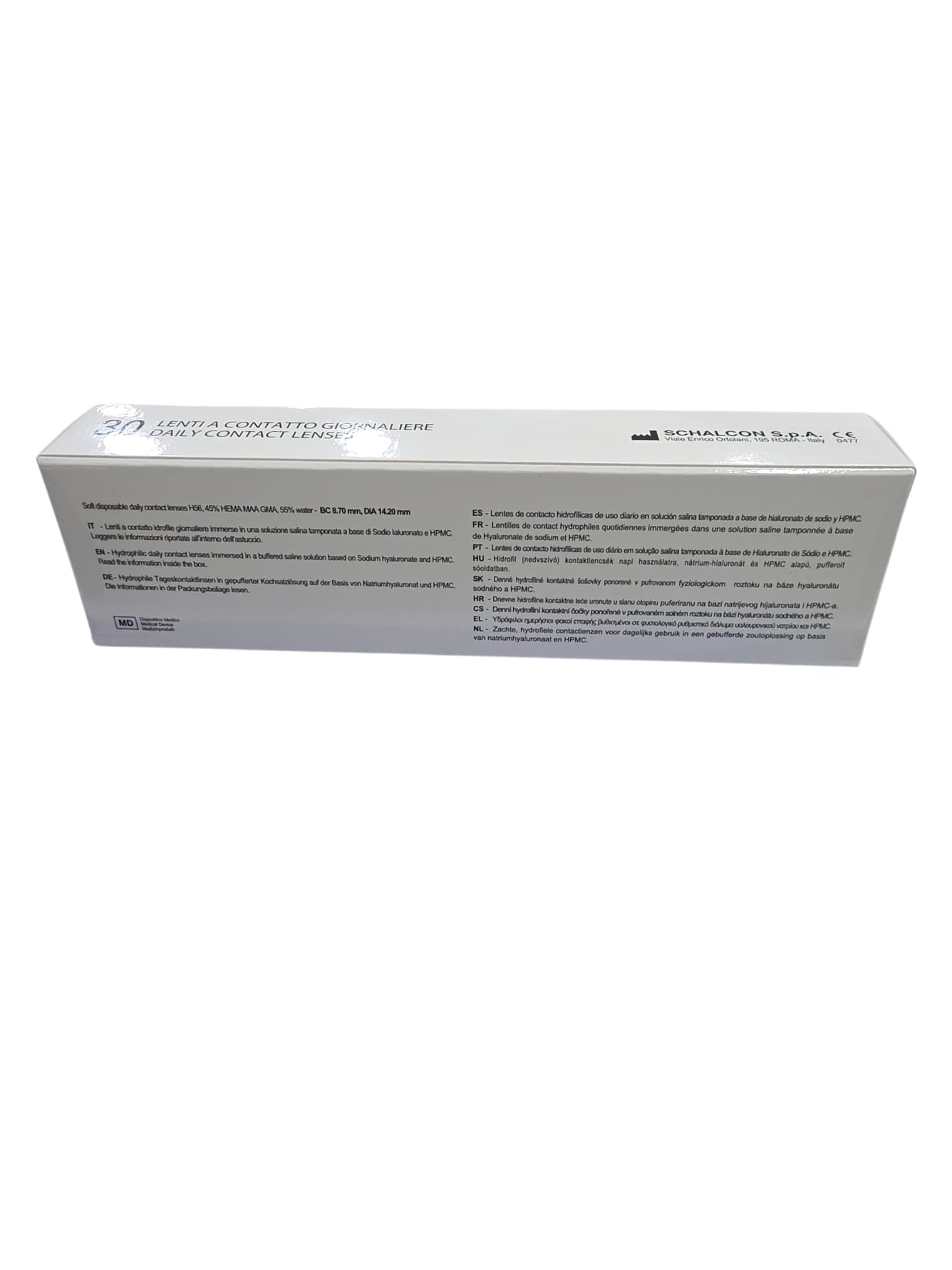 Infinity Dayly One - Infinity Daily One 30pz Hydrogel Lenti a Contatto Giornaliere Acido Ialuronico - Lenti a contatto
