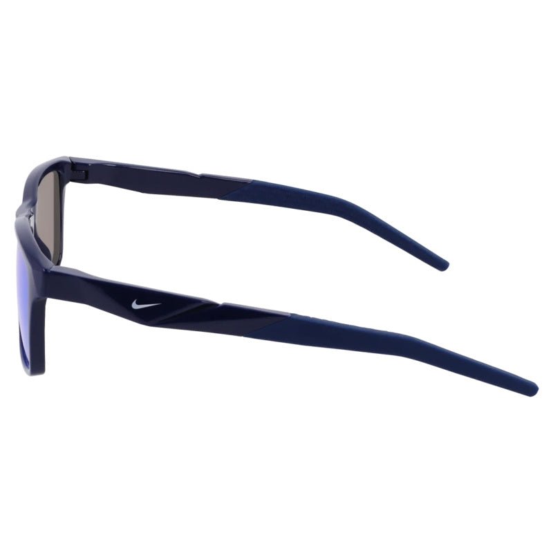 NIKE - Nike Radeon 1 M N IU8093X 410 – Occhiali da Sole Sportivi Navy con Lenti Blue Mirror - Occhiali da sole