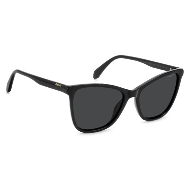 POLAROID - Occhiali da Sole Polaroid PLD 4194/S 807 Donna - Cat - Eye Nero Lucido Polarizzati - Occhiali da Sole