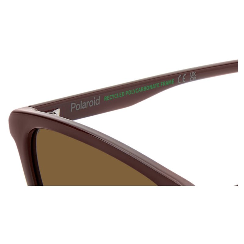 POLAROID - Occhiali da Sole Polaroid PLD 4194/S YDC Donna - Cat - Eye Bordeaux Avana Polarizzati - Occhiali da Sole