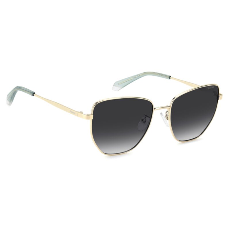 POLAROID - Occhiali da Sole Polaroid PLD 4204/G/S/X J5G Donna - Farfalla Oro Lenti Grigie - Occhiali da Sole
