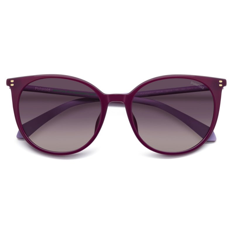 POLAROID - Occhiali da Sole Polaroid PLD 4208/S/X 0T7 Donna - Cat - Eye Viola Prugna Lilla Polarizzati - Occhiali da Sole