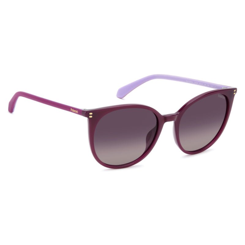 POLAROID - Occhiali da Sole Polaroid PLD 4208/S/X 0T7 Donna - Cat - Eye Viola Prugna Lilla Polarizzati - Occhiali da Sole