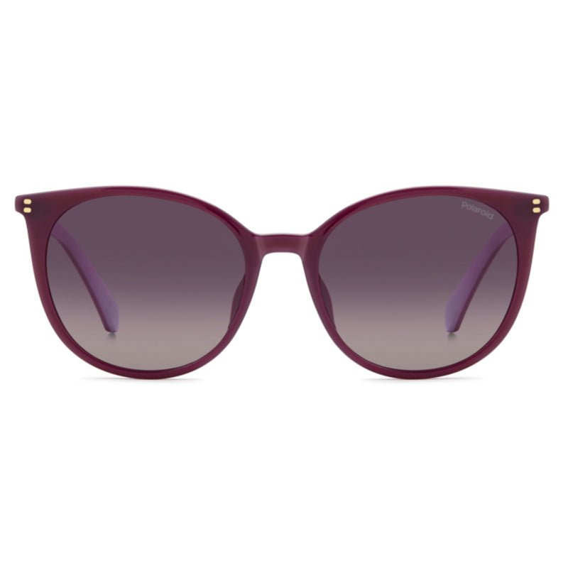 POLAROID - Occhiali da Sole Polaroid PLD 4208/S/X 0T7 Donna - Cat - Eye Viola Prugna Lilla Polarizzati - Occhiali da Sole