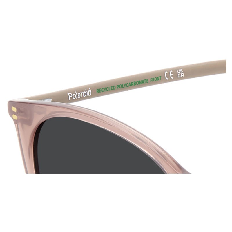 POLAROID - Occhiali da Sole Polaroid PLD 4208/S/X 35J Donna - Cat - Eye Rosa Trasparente Polarizzati - Occhiali da Sole