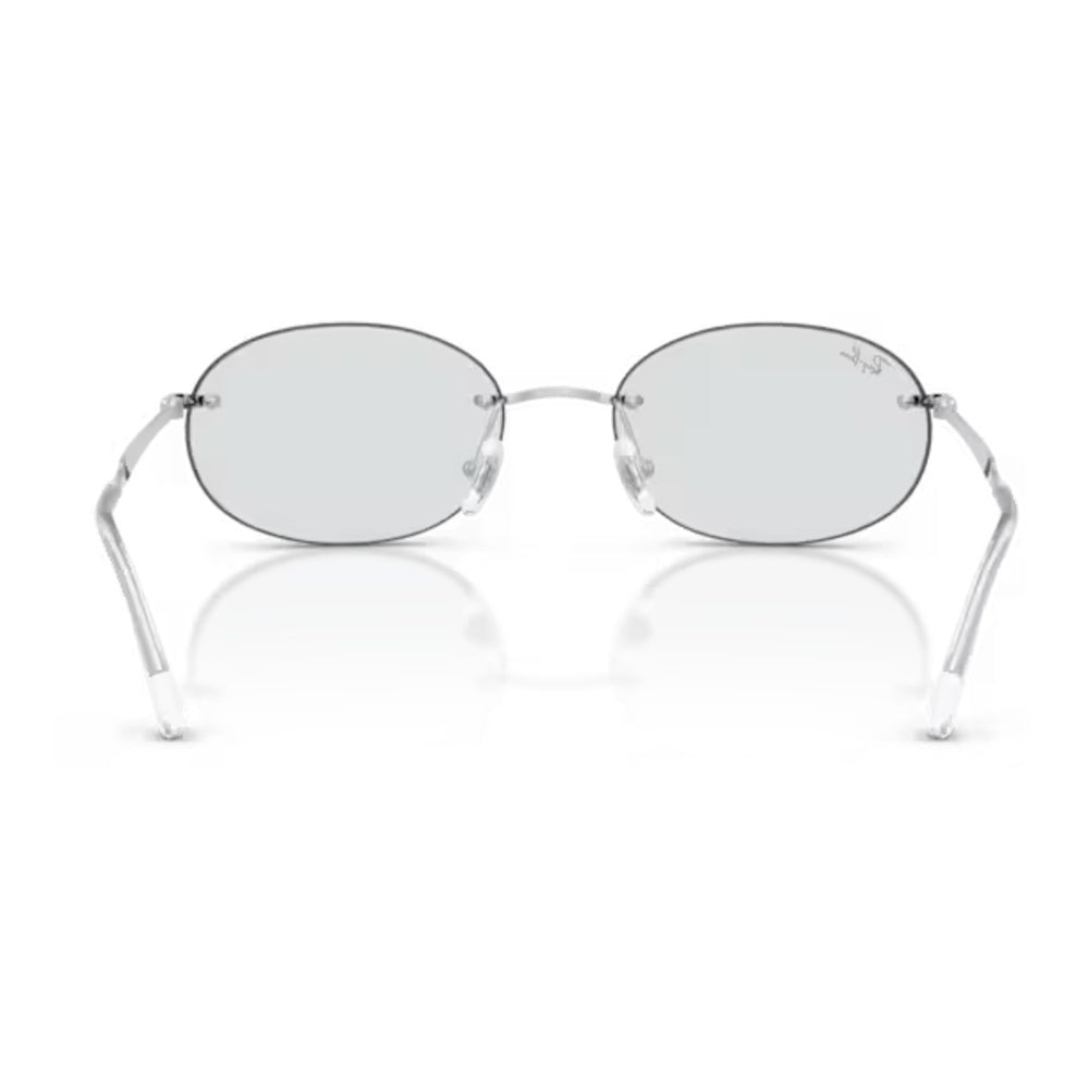 Ray-Ban - Ray-Ban RB3767 003/MF – Occhiali da Sole Argento con Lenti Zaffiro Transitions® -