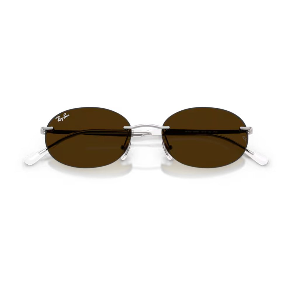 Ray-Ban - Ray-Ban RB3767 003/MG – Occhiali da Sole Argento con Lenti Ambra Transitions® -