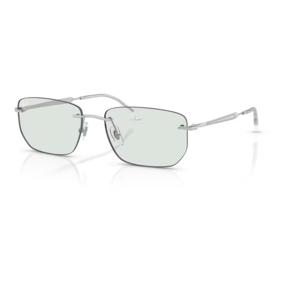 Ray-Ban - Ray-Ban RB3768 003/M1 – Occhiali da Sole Argento con Lenti Smeraldo Transitions® -