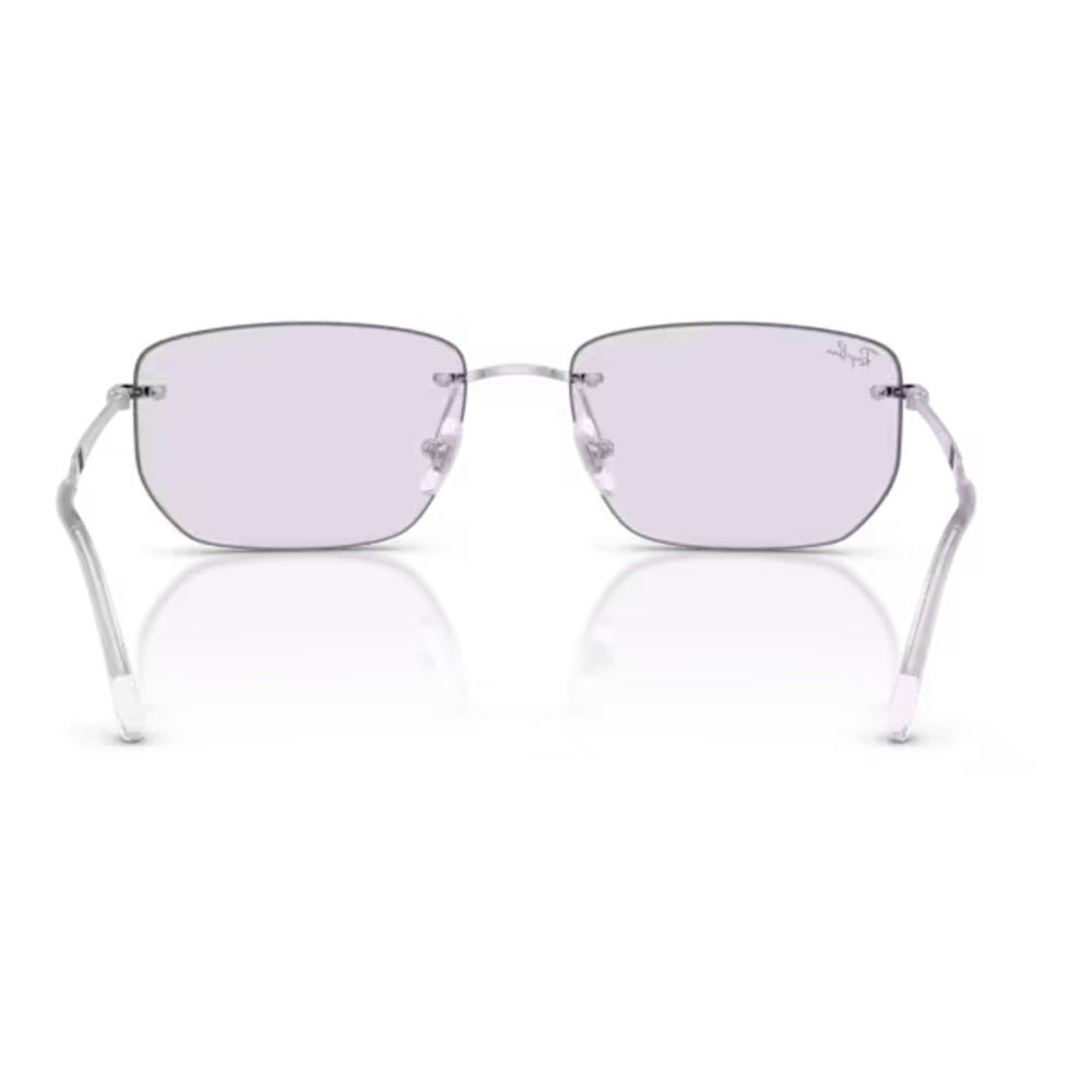 Ray-Ban - Ray-Ban RB3768 003/MH – Occhiali da Sole Argento con Lenti Ametista Transitions® -