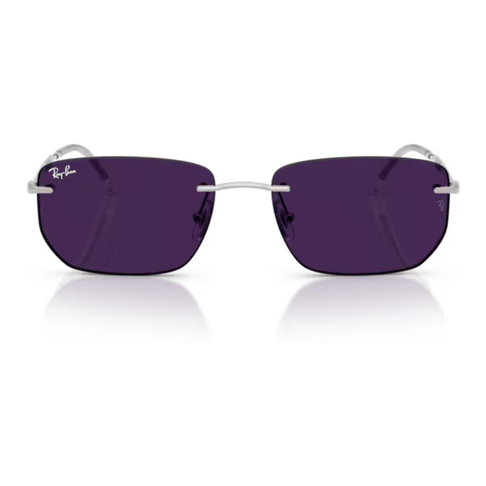Ray-Ban - Ray-Ban RB3768 003/MH – Occhiali da Sole Argento con Lenti Ametista Transitions® -