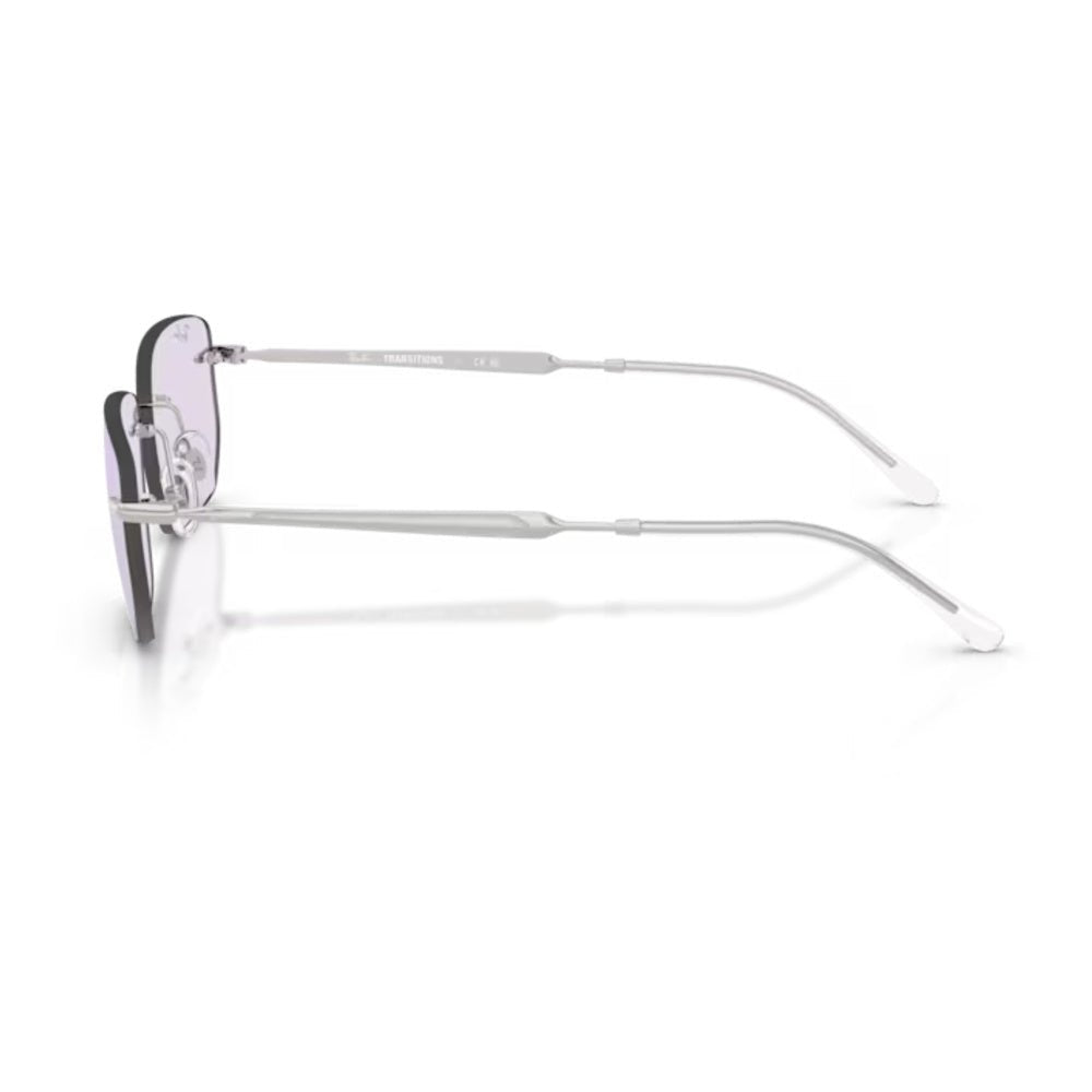 Ray-Ban - Ray-Ban RB3768 003/MH – Occhiali da Sole Argento con Lenti Ametista Transitions® -