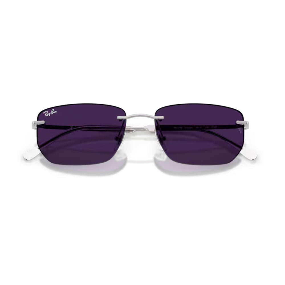 Ray-Ban - Ray-Ban RB3768 003/MH – Occhiali da Sole Argento con Lenti Ametista Transitions® -