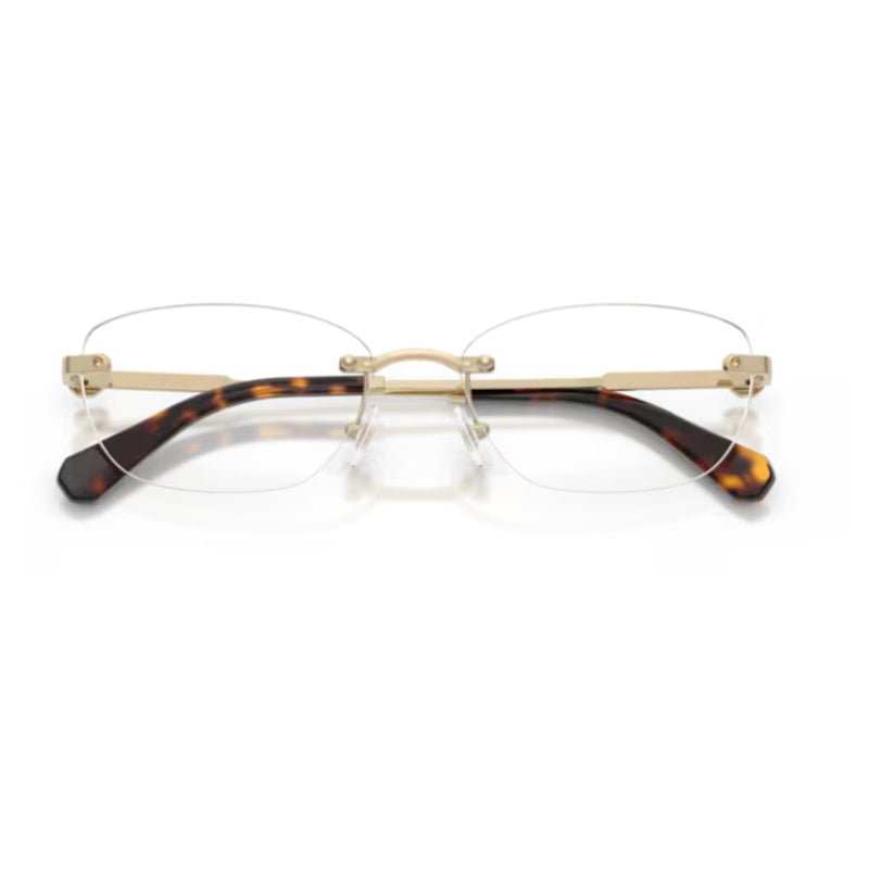 Swarovski - Swarovski SK1037 4028 – Occhiali da Vista Rimless Oro Pallido Donna - occhiali da vista