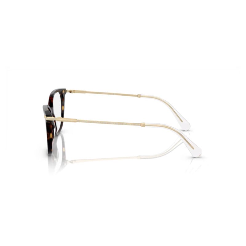 Swarovski - Swarovski SK2010 1002 – Occhiali da Vista Farfalla Havana Scuro Donna - occhiali da vista