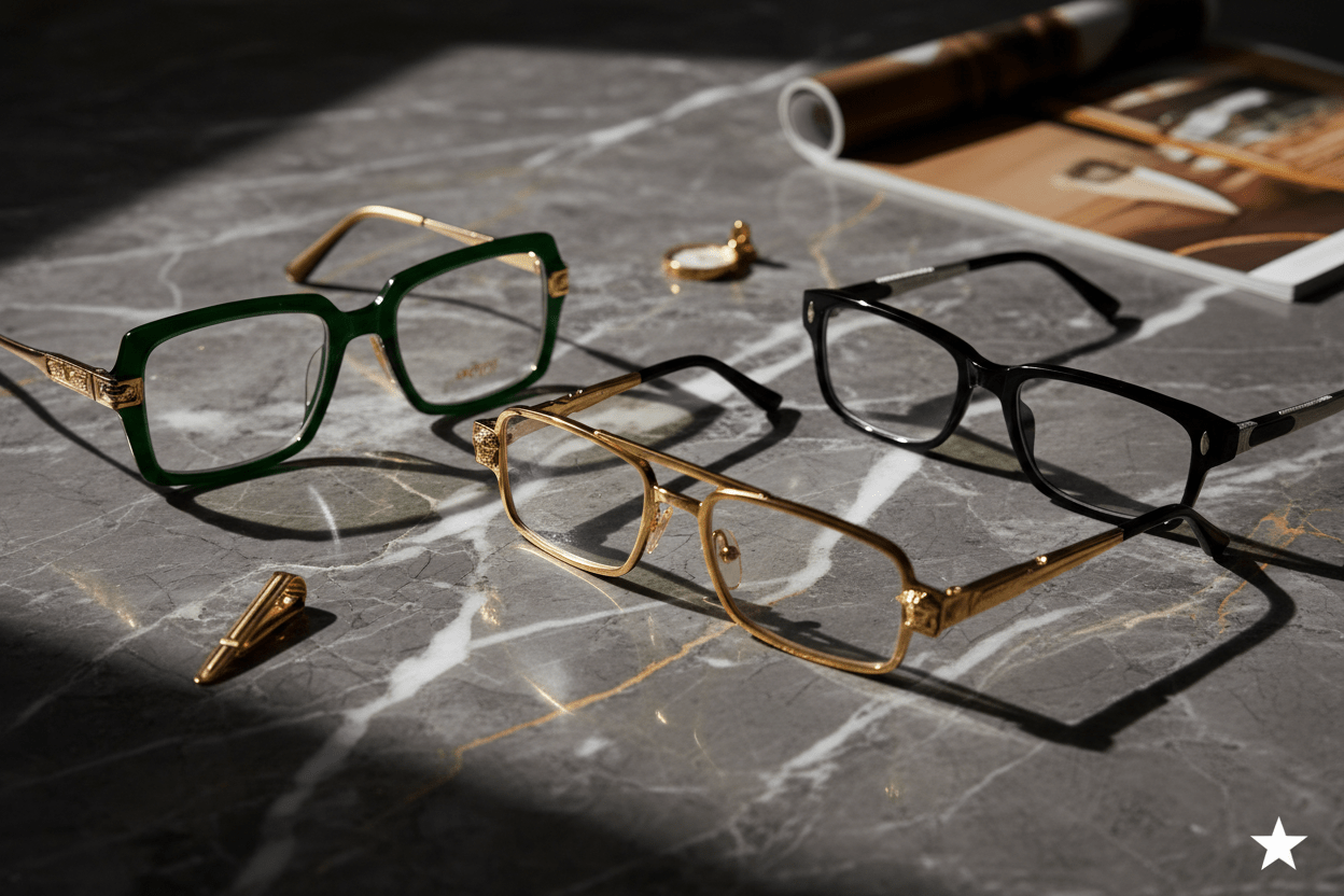 Gucci, Versace, Montblanc: il lusso passa dagli occhiali da vista - VisionOttica Infinity