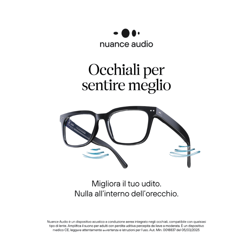 Nuance Audio: gli occhiali smart che ti fanno ascoltare il mondo con stile - VisionOttica Infinity
