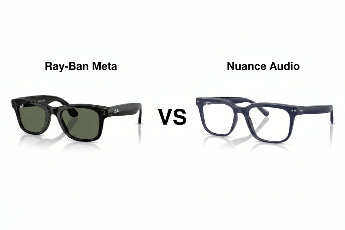 Occhiali smart: Ray-Ban Meta vs Nuance Audio a confronto - VisionOttica Infinity