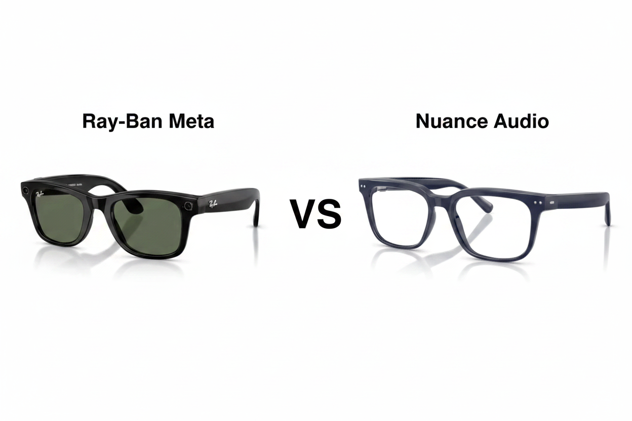 Occhiali smart: Ray-Ban Meta vs Nuance Audio a confronto