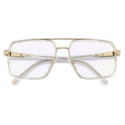 Carrera - Carrera 1146 REJ – Occhiali da Vista Uomo Navigator Doppio Ponte Oro Cristallo Trasparente - occhiali da vista