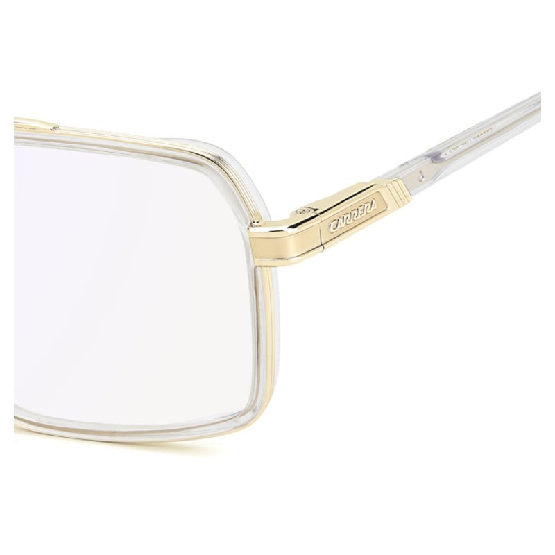 Carrera - Carrera 1146 REJ – Occhiali da Vista Uomo Navigator Doppio Ponte Oro Cristallo Trasparente - occhiali da vista