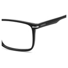 Carrera - Carrera 382 807 – Occhiali da Vista Uomo Rettangolari Nero Lucido Dettagli Argento - occhiali da vista