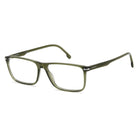 Carrera - Carrera 382 TBO – Occhiali da Vista Uomo Rettangolari Verde Oliva Trasparente Dettagli Argento - occhiali da vista