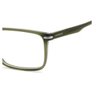 Carrera - Carrera 382 TBO – Occhiali da Vista Uomo Rettangolari Verde Oliva Trasparente Dettagli Argento - occhiali da vista