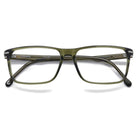 Carrera - Carrera 382 TBO – Occhiali da Vista Uomo Rettangolari Verde Oliva Trasparente Dettagli Argento - occhiali da vista