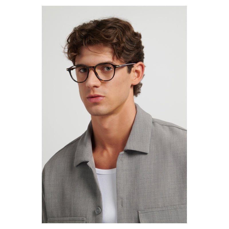 Carrera - Carrera 383 086 – Occhiali da Vista Unisex Pantos Avana Tartarugato Ponte a Chiave Dettagli Oro - occhiali da vista