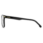 Carrera - Carrera CA 387/C 807 – Occhiali da Vista Uomo Navigator Nero con Clip - On Solare Magnetico Polarizzato - occhiali da vista