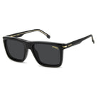 Carrera - Carrera CA 387/C 807 – Occhiali da Vista Uomo Navigator Nero con Clip - On Solare Magnetico Polarizzato - occhiali da vista
