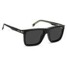 Carrera - Carrera CA 387/C 807 – Occhiali da Vista Uomo Navigator Nero con Clip - On Solare Magnetico Polarizzato - occhiali da vista