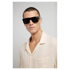 Carrera - Carrera CA 387/C 807 – Occhiali da Vista Uomo Navigator Nero con Clip - On Solare Magnetico Polarizzato - occhiali da vista