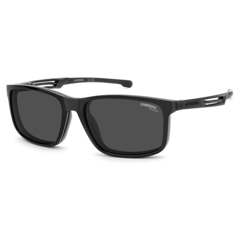 Carrera - Carrera CA 8933/C 807 – Occhiali da Sole Uomo Sportivi Polarizzati Nero Total Black - occhiali da vista