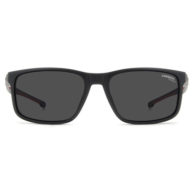 Carrera - Carrera CA 8933/C BLX – Occhiali da Vista Uomo Sportivi Nero Rosso con Clip - On Solare Magnetico - occhiali da vista
